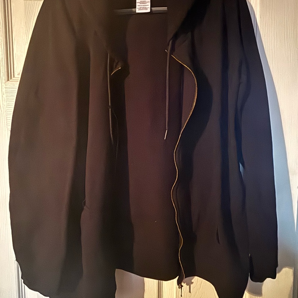 Black Zip-Up Hoodie